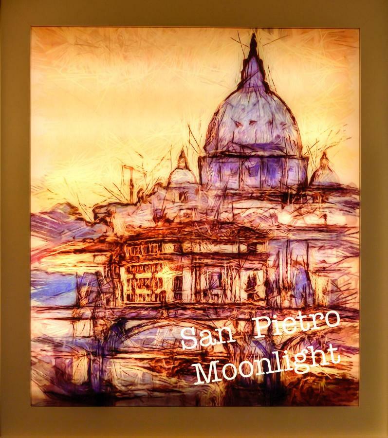 San Pietro Moonlight Luxury Apartment Řím Exteriér fotografie